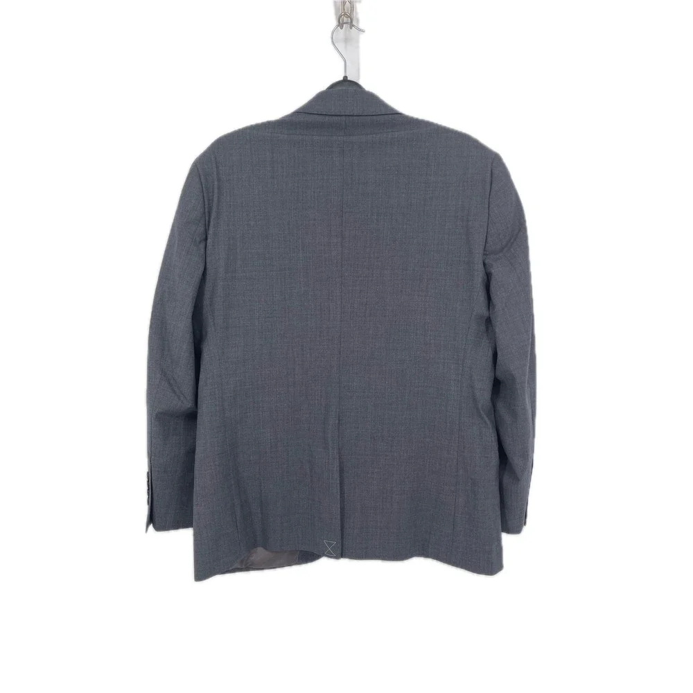 NWT B by‎ Brooks Brothers Gray Two Button Wool Blazer Jacket 42S 45023-001ND018A